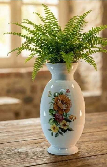 Metal flower vase 1237J, image 2 of 2