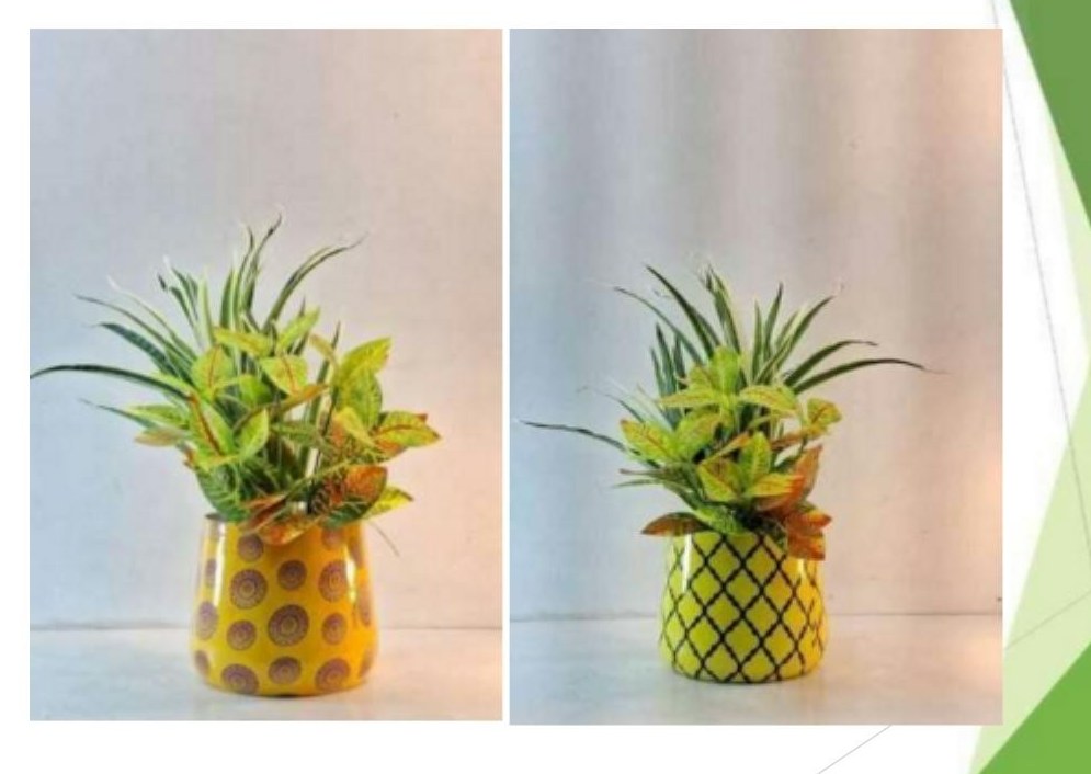 Metal meena pot 1337G