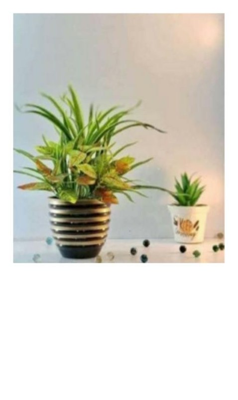 Metal designer pot 1338CD