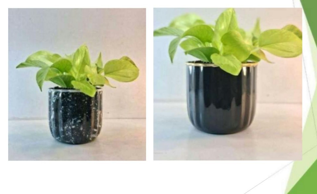 Metal planter 1325D