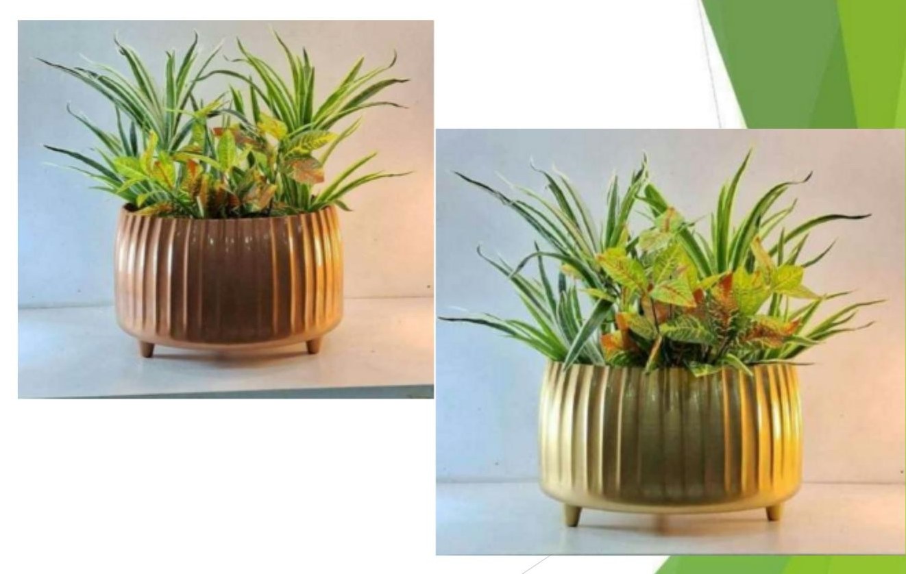Metal planter 1327CD