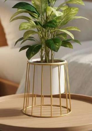 Metal mini pot with stand 1341A, image 2 of 2