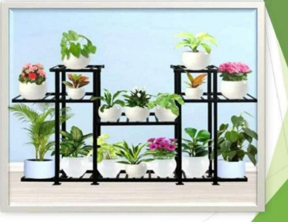 Detachable multi pot stand 1345 black