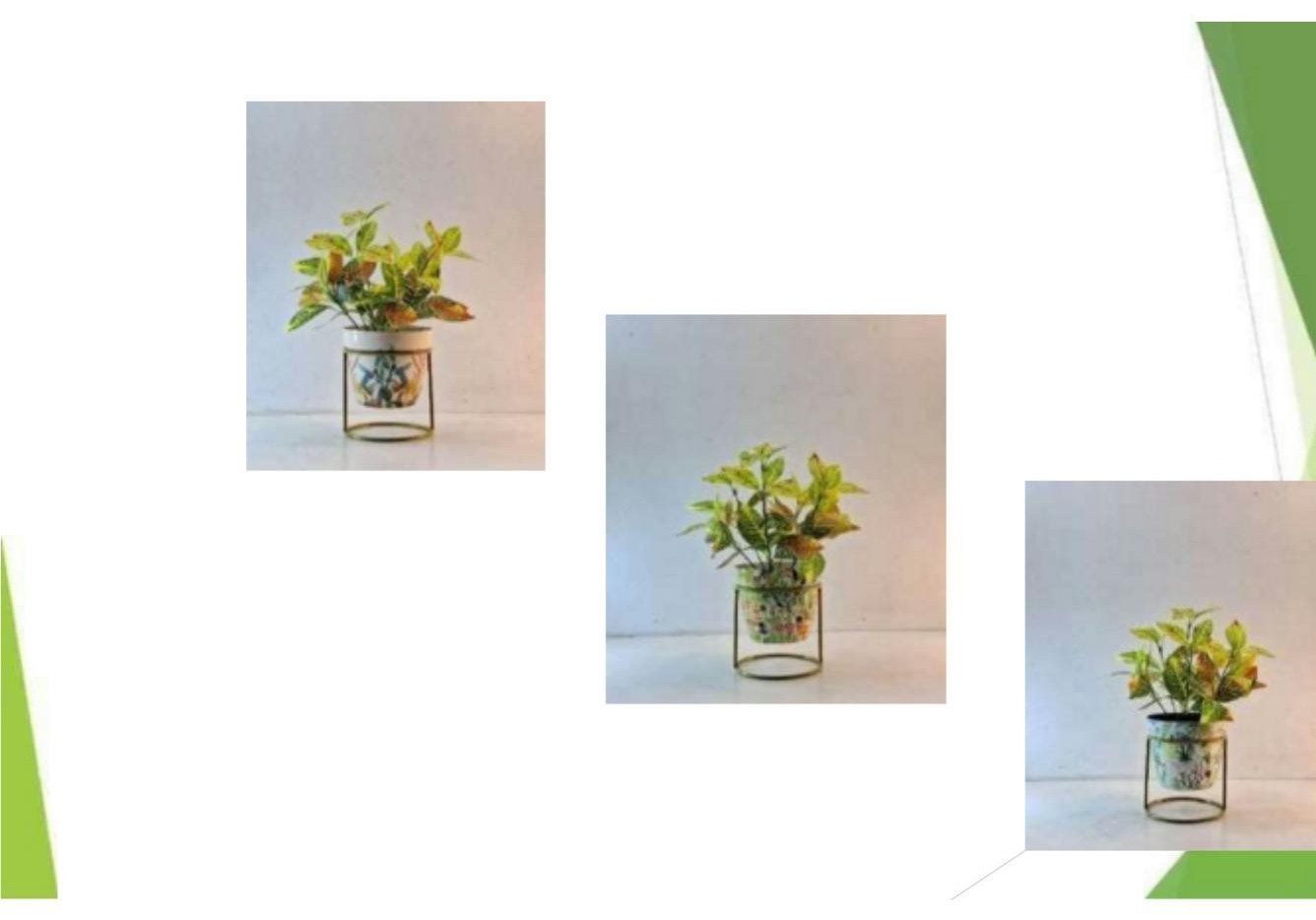 Small pot with stand 1501D E F