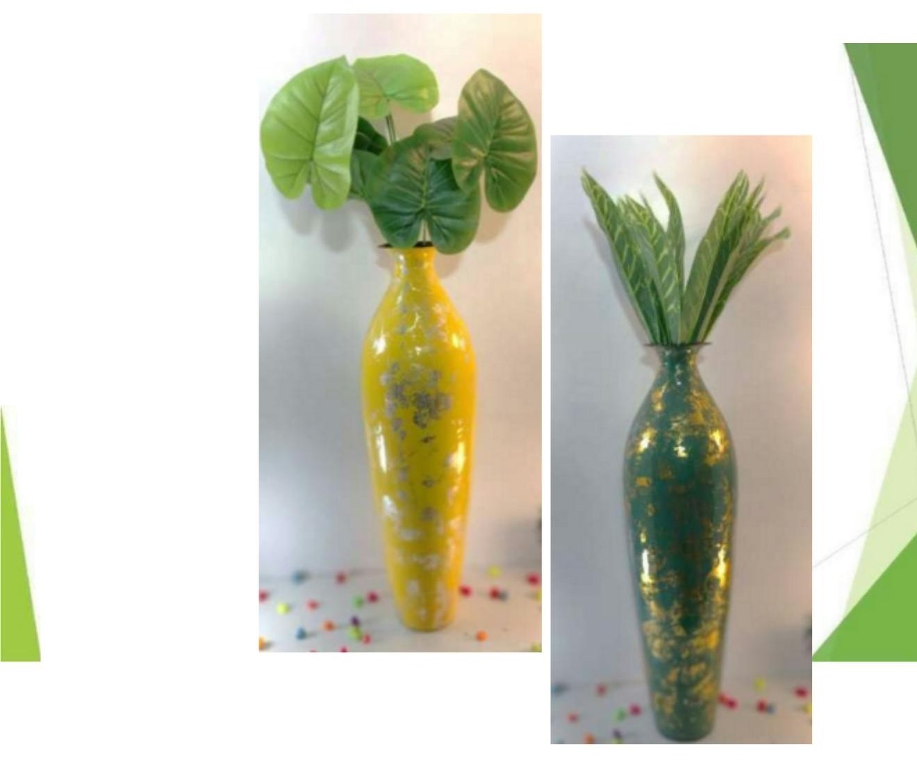 Metal vase 1233L