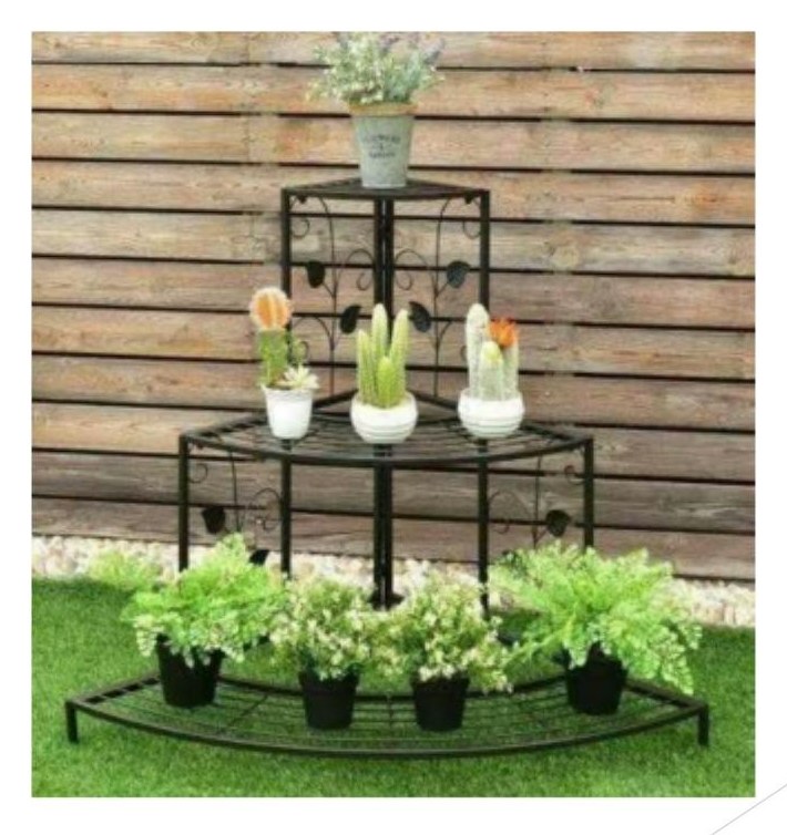 Three tier corner stand 1398