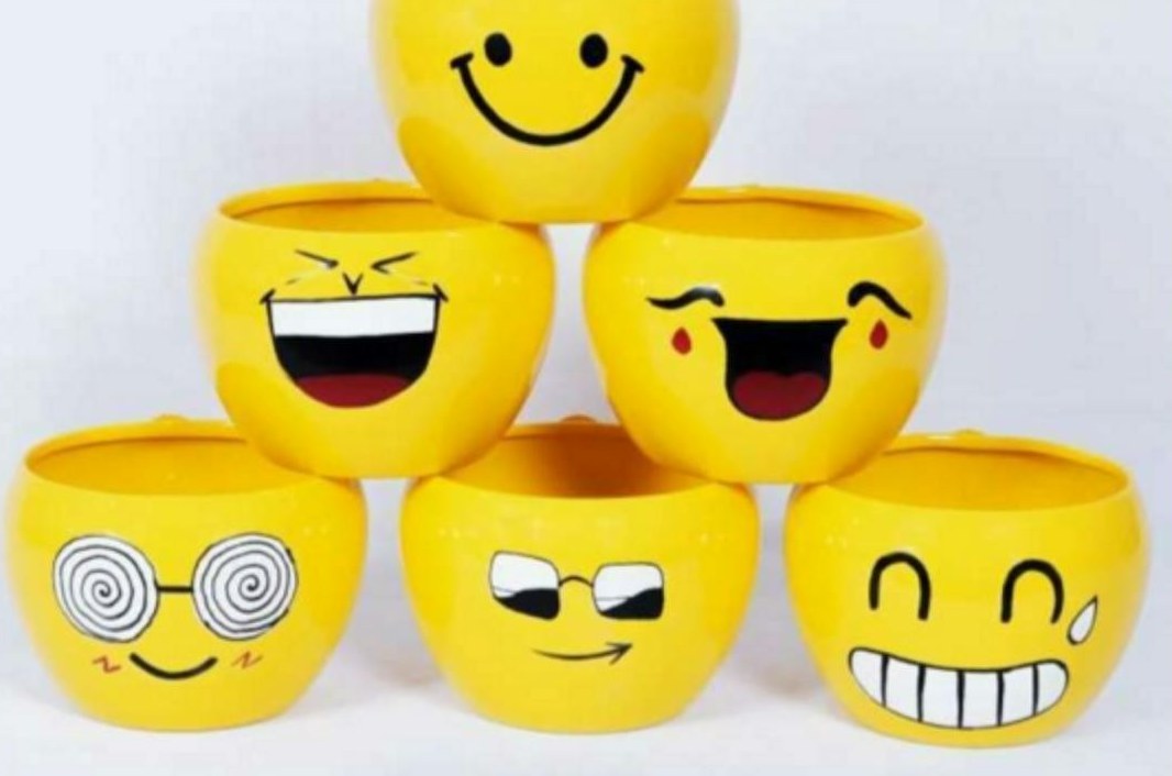 Emoji pots 1516