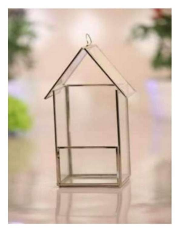 Hut shaped terrarium 1430H