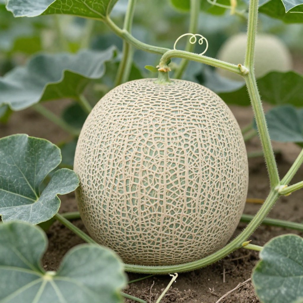 Muskmelon plant