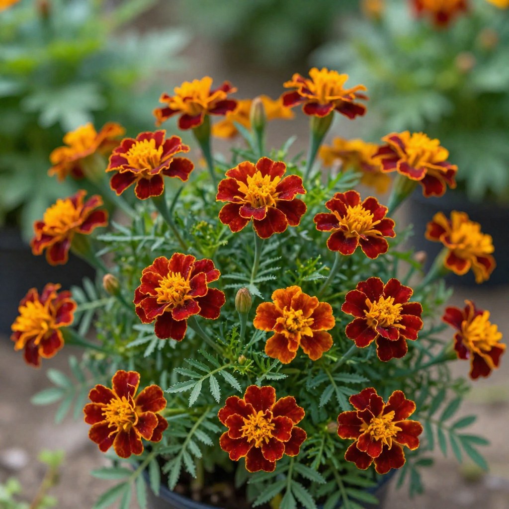 French Marigold Fire Ball