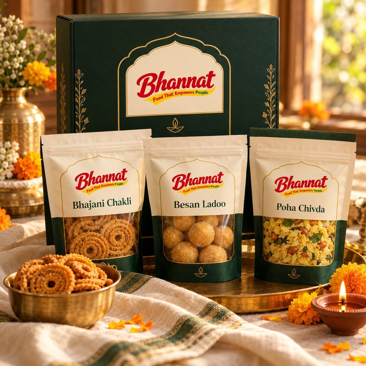 Diwali Faral Gift Box